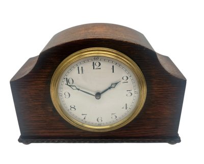 Charming Antique 8 day Mantel clock – ca 1910 - Image 3
