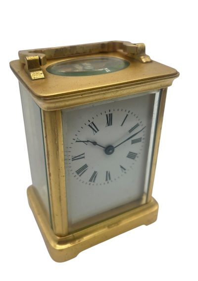 Beautiful Antique French Carriage clock – ca1890 - Image 10