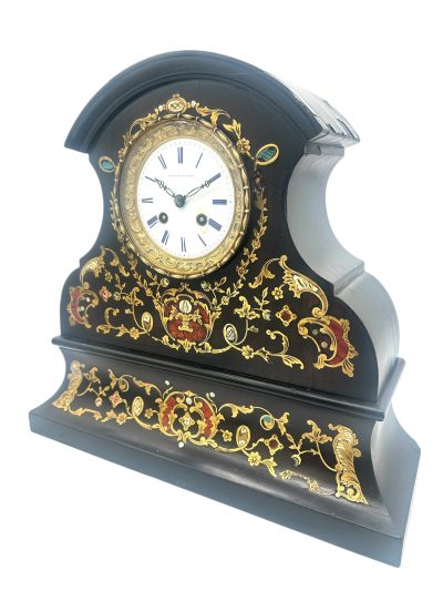 Exquisite Valery of Paris Boulle Mantel Clock – ca1860 - Image 5