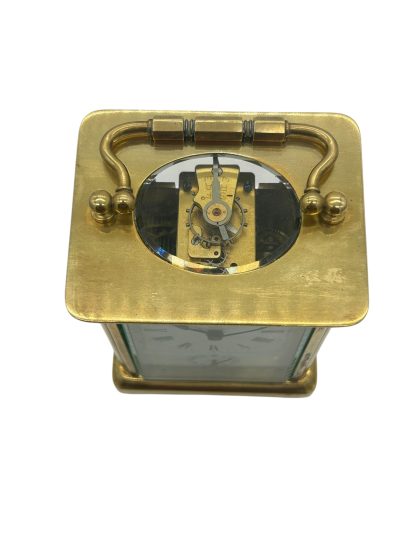 Fantastic Antique French alarm Carriage Clock – 8-Day Carriage Clock C1890 - Image 9