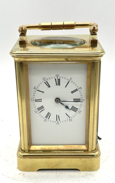 Charming antique Jacot striking Carriage Clock - Image 11
