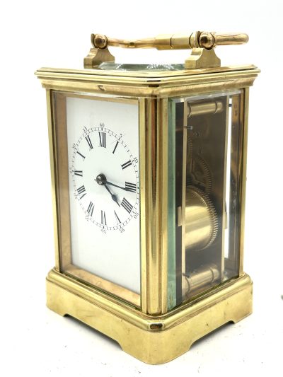 Charming antique Jacot striking Carriage Clock - Image 4
