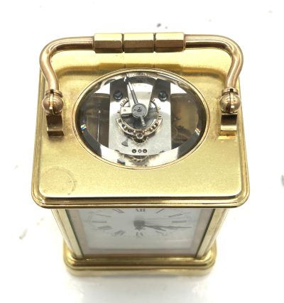 Charming antique Jacot striking Carriage Clock - Image 3