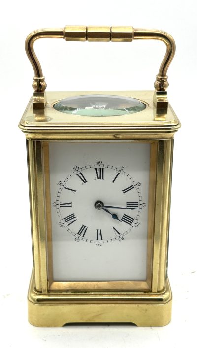 Charming antique Jacot striking Carriage Clock - Image 2