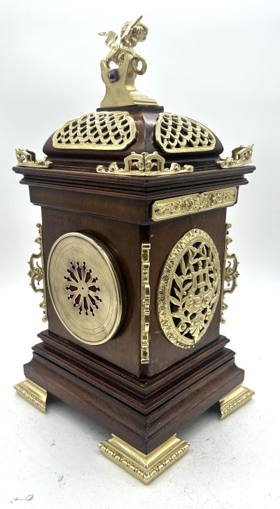 Fabulous Antique French cubed Mantel Clock – ca1880 - Image 8