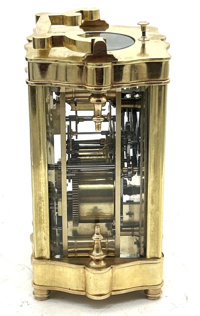 Exquisite Antique French Repeater Carriage Clock – ca1890 - Image 5