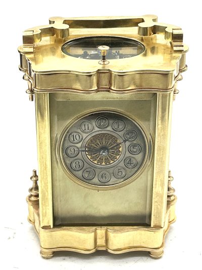 Exquisite Antique French Repeater Carriage Clock – ca1890 - Image 3