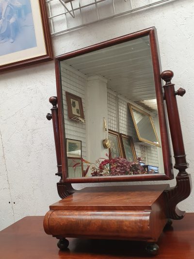 Antique Dressing Table Swing Mirror - Image 4