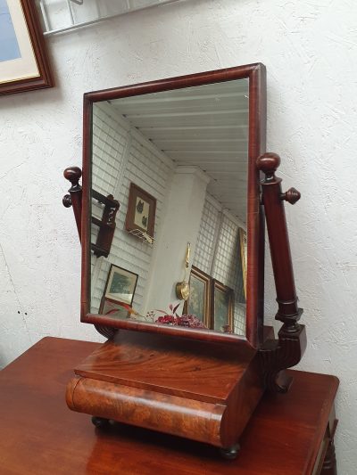 Antique Dressing Table Swing Mirror - Image 8