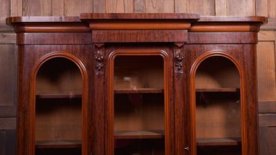 Victorian Mahogany Breakfront Bookcase SAI2194 - Image 22