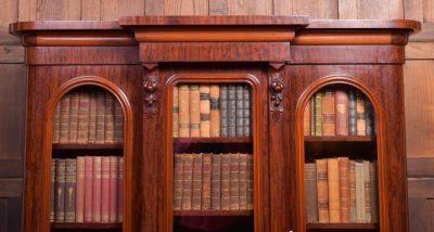Victorian Mahogany Breakfront Bookcase SAI2194 - Image 30