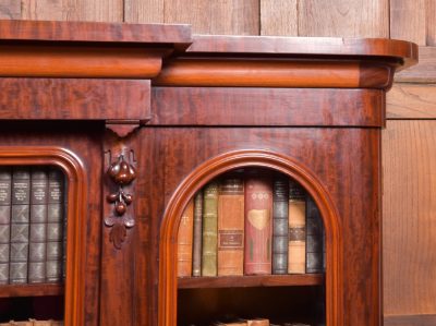 Victorian Mahogany Breakfront Bookcase SAI2194 - Image 6