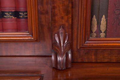Victorian Mahogany Breakfront Bookcase SAI2194 - Image 9