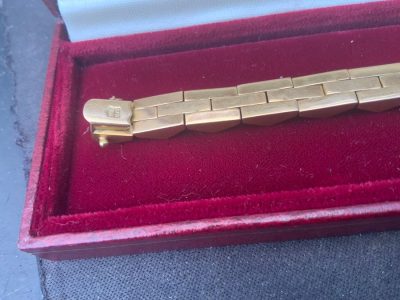GOLD 18ct BRACELET - Image 5