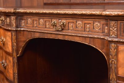 Waring And Gillows Knee Hole Desk SAI2577 - Image 7