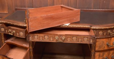 Waring And Gillows Knee Hole Desk SAI2577 - Image 8