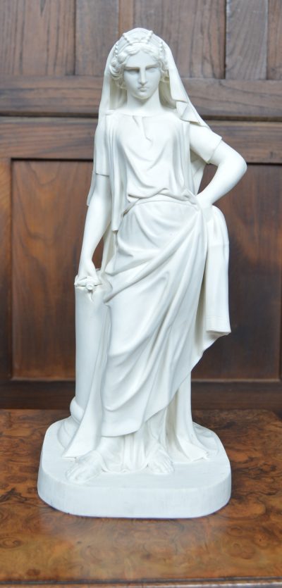 Victorian Royal Worcester Parian Ware Figure SAI3383 - Image 2