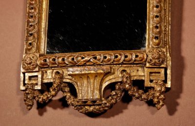 Papal Interest A Fine Mirror With The Papal Coat Of Arms With the Two keys Last Quarter 18th Century. - Image 5