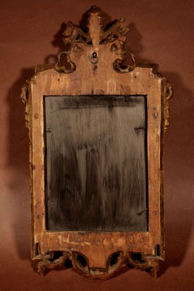 Papal Interest A Fine Mirror With The Papal Coat Of Arms With the Two keys Last Quarter 18th Century. - Image 8