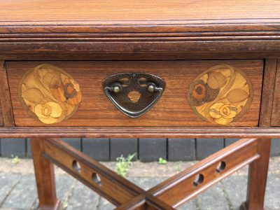 Arts & Crafts Walnut Card Table - Image 3