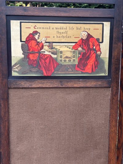 Arts & Crafts Three Fold Screen - Image 7