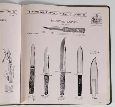 Thomas Turner & Co. Sheffield England Cutlery Catalogue(1925) - Image 5