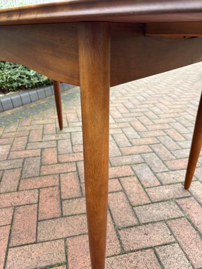 Mid Century Teak Extending Dining Table - Image 4