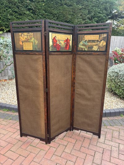 Arts & Crafts Three Fold Screen - Image 9