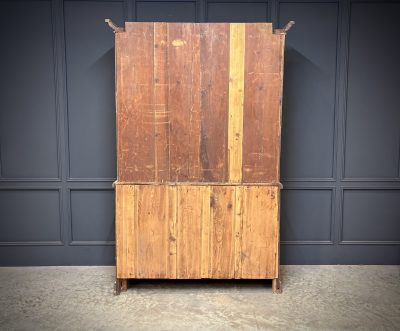 Bleached Carved Oak Open Bookcase - Image 8