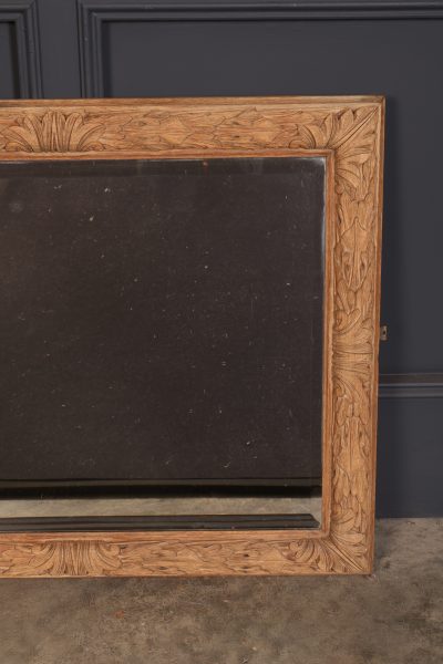Carved Oak Mirror - Image 5