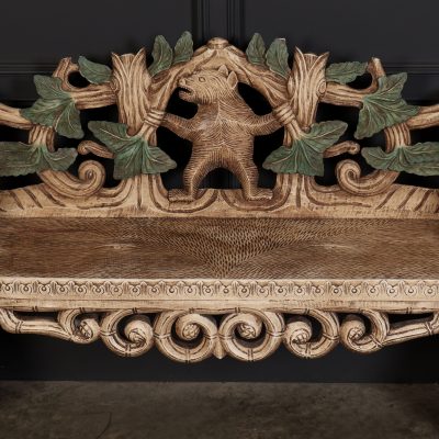 Black Forest Bear Two-Seat Bench - Image 7