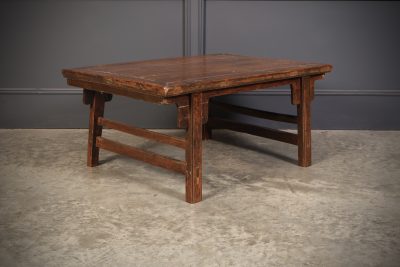 Chinese Elm Coffee Table - Image 3