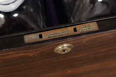 Victorian Coromandel & Brass Mounted Decanter Box - Image 12