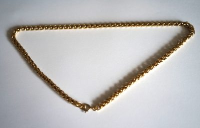 Viintage Ornate 17 3/4" Heavy Gold Plated Chain - Boxed - FREE UK POSTAGE - Image 2