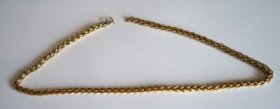 Viintage Ornate 17 3/4" Heavy Gold Plated Chain - Boxed - FREE UK POSTAGE - Image 4