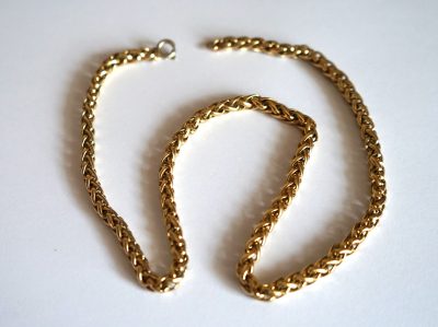 Viintage Ornate 17 3/4" Heavy Gold Plated Chain - Boxed - FREE UK POSTAGE - Image 3