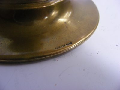 Rare RAF World War Two WW2 Capstan Inkwell 1930’s Tudor King's Crown not Trench Art - Image 10