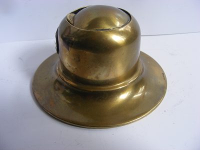Rare RAF World War Two WW2 Capstan Inkwell 1930’s Tudor King's Crown not Trench Art - Image 9