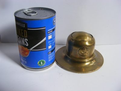 Rare RAF World War Two WW2 Capstan Inkwell 1930’s Tudor King's Crown not Trench Art - Image 12