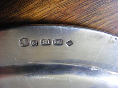 HUGE Salver Tray dated 1854 KOYLI Second West Yorkshire Light Infantry full marks for Elkington & Co silver plated - Image 5