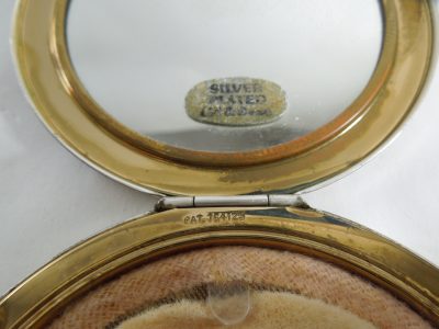 Stratton Enamel Butterfly Powder Compact - Image 6