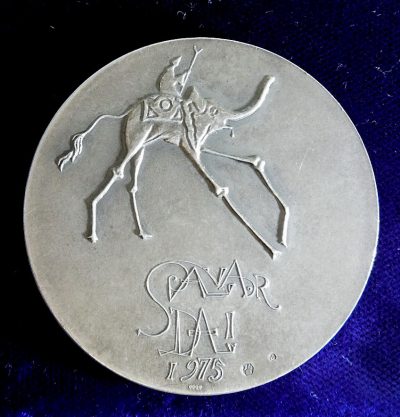 Salvador Dali Pure Silver Adam and Eve Coin - Image 3