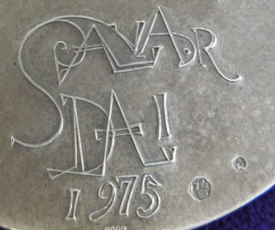 Salvador Dali Pure Silver Adam and Eve Coin - Image 4