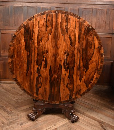 Victorian Rosewood Snap-top Table SAI3951 - Image 2