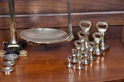 Edwardian Brass Shopkeeper's Scales SAI3755 - Image 2