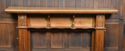 Edwardian Oak Fire Surround SAI3801 - Image 2