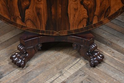 Victorian Rosewood Snap-top Table SAI3951 - Image 5