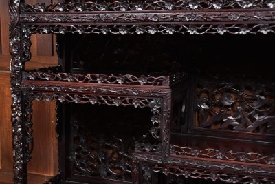 Chinese Hongmu Display Cabinet SAI3692 - Image 6