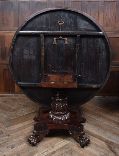 Victorian Rosewood Snap-top Table SAI3951 - Image 7