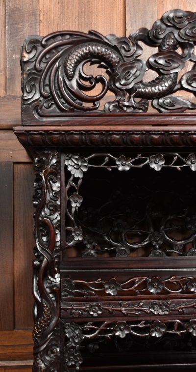 Chinese Hongmu Display Cabinet SAI3692 - Image 8